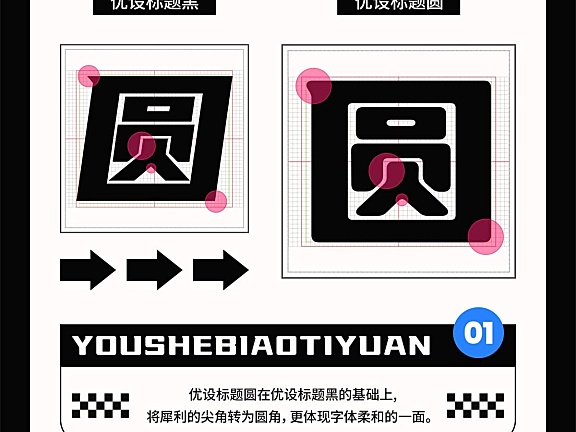 优设标题圆字体下载，免费可商用字体推荐