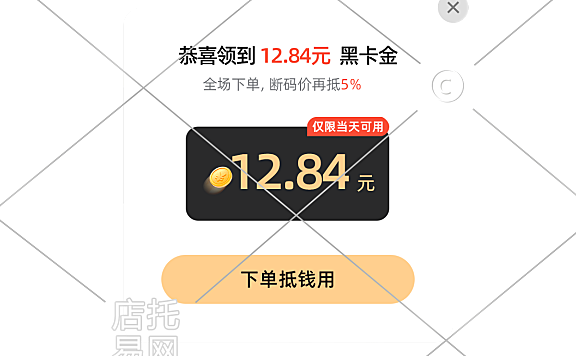 电商通用活动弹窗12-007