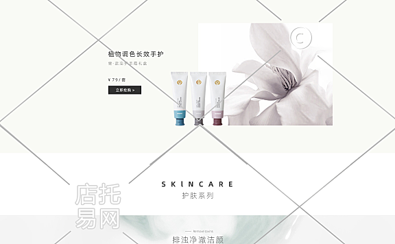 化妆品pc端店铺首页10-008