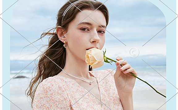 夏季活动折扣电商女装竖版海报10-004