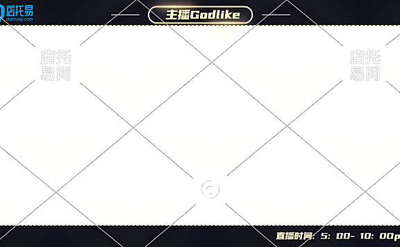 通用平台直播间边框4-005