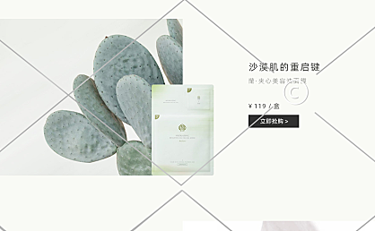 化妆品手机端店铺首页10-008