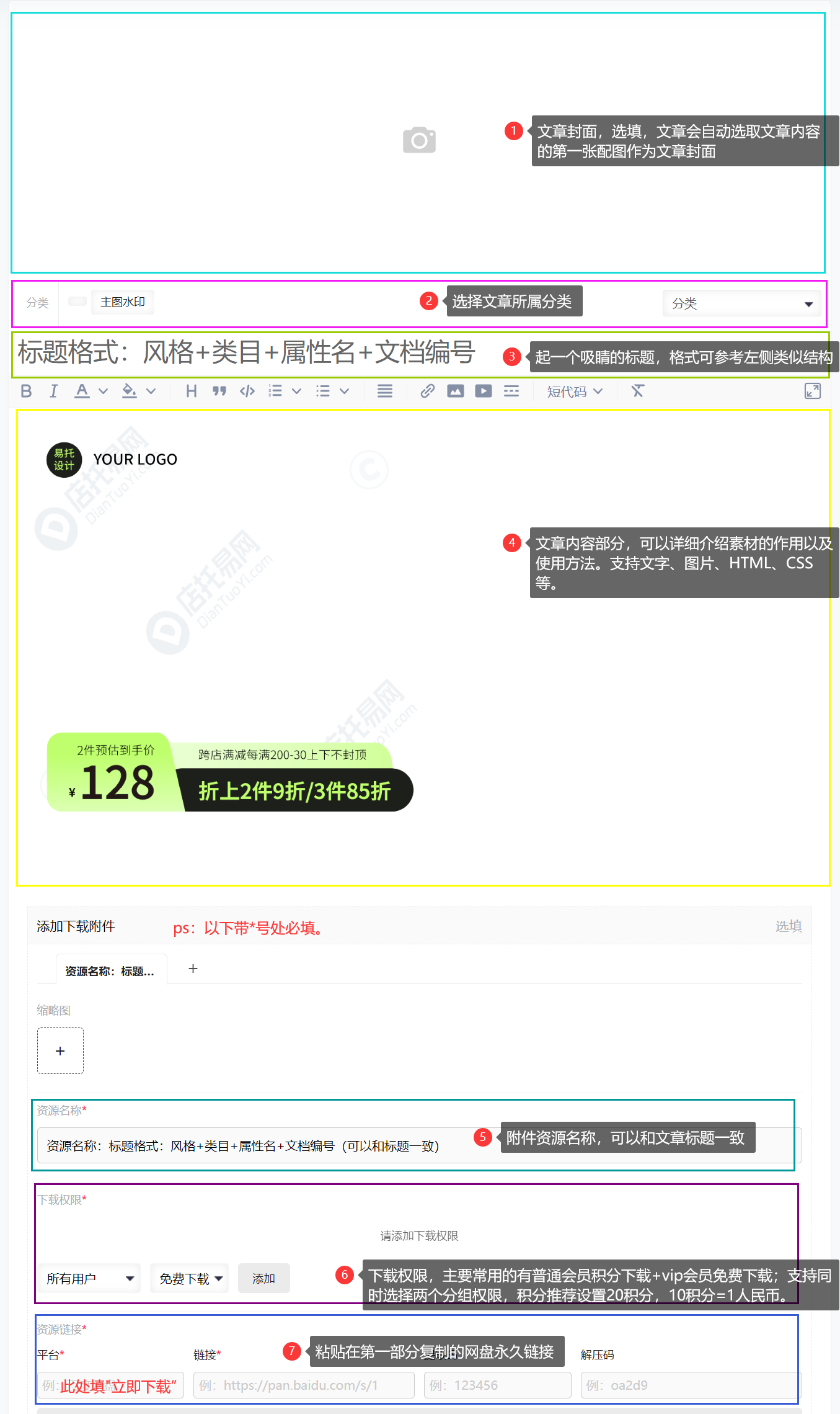 店托易网投稿教程