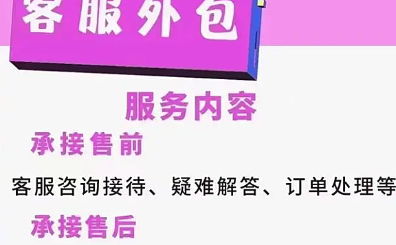 外包客服怎么样?