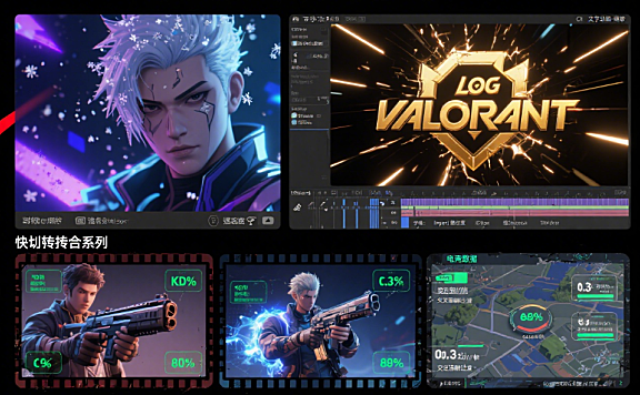 剪映怎么剪《无畏契约》TV风格开头?3种高能开场+4个细节技巧,秒变电竞直播感