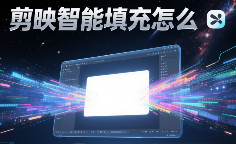 剪映智能填充怎么用?2步消除水印+3大场景,新手也能精准修图