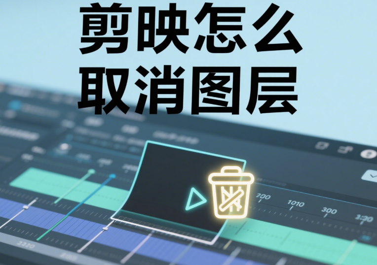 剪映怎么取消图层?一文带你轻松掌握