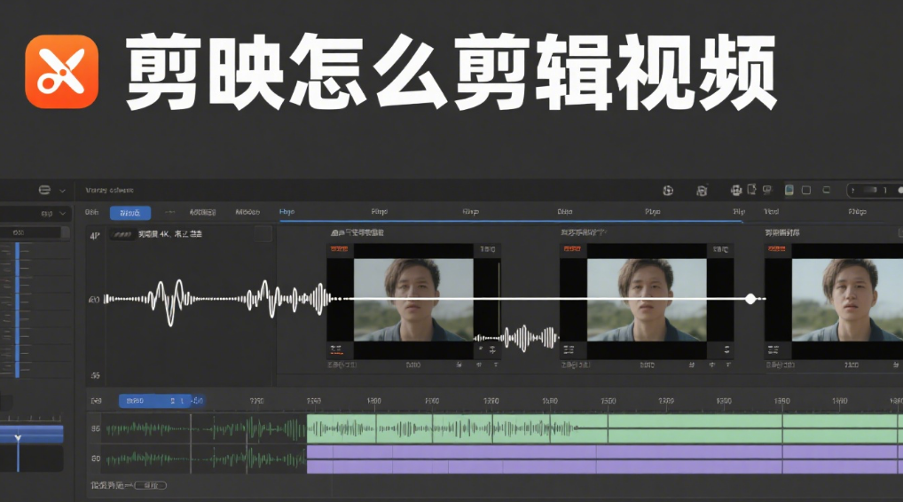 剪映怎么剪辑视频?5步全流程+4个高阶技巧,新手也能剪出专业感