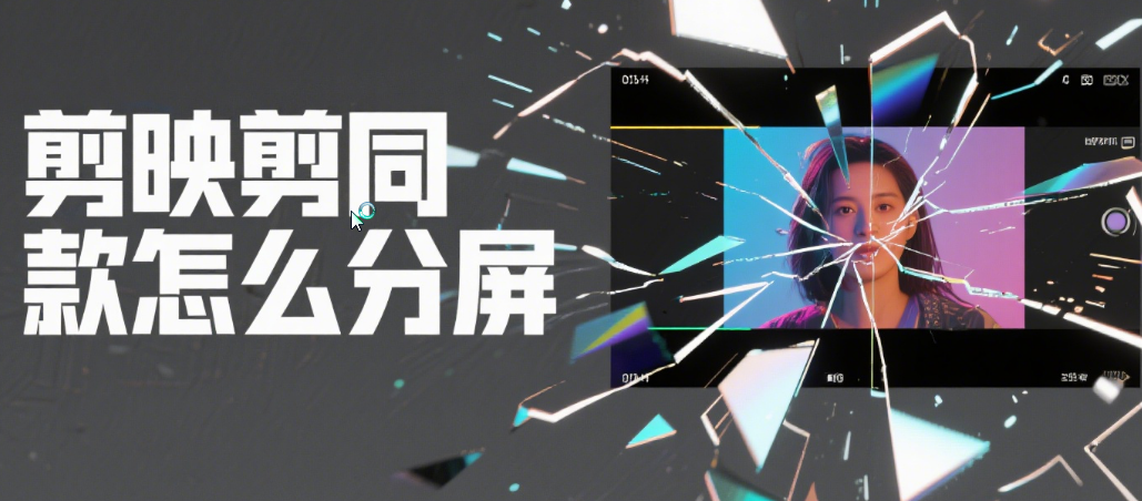 剪映剪同款怎么分屏?3 种分屏类型 + 4 类场景,模板直接套