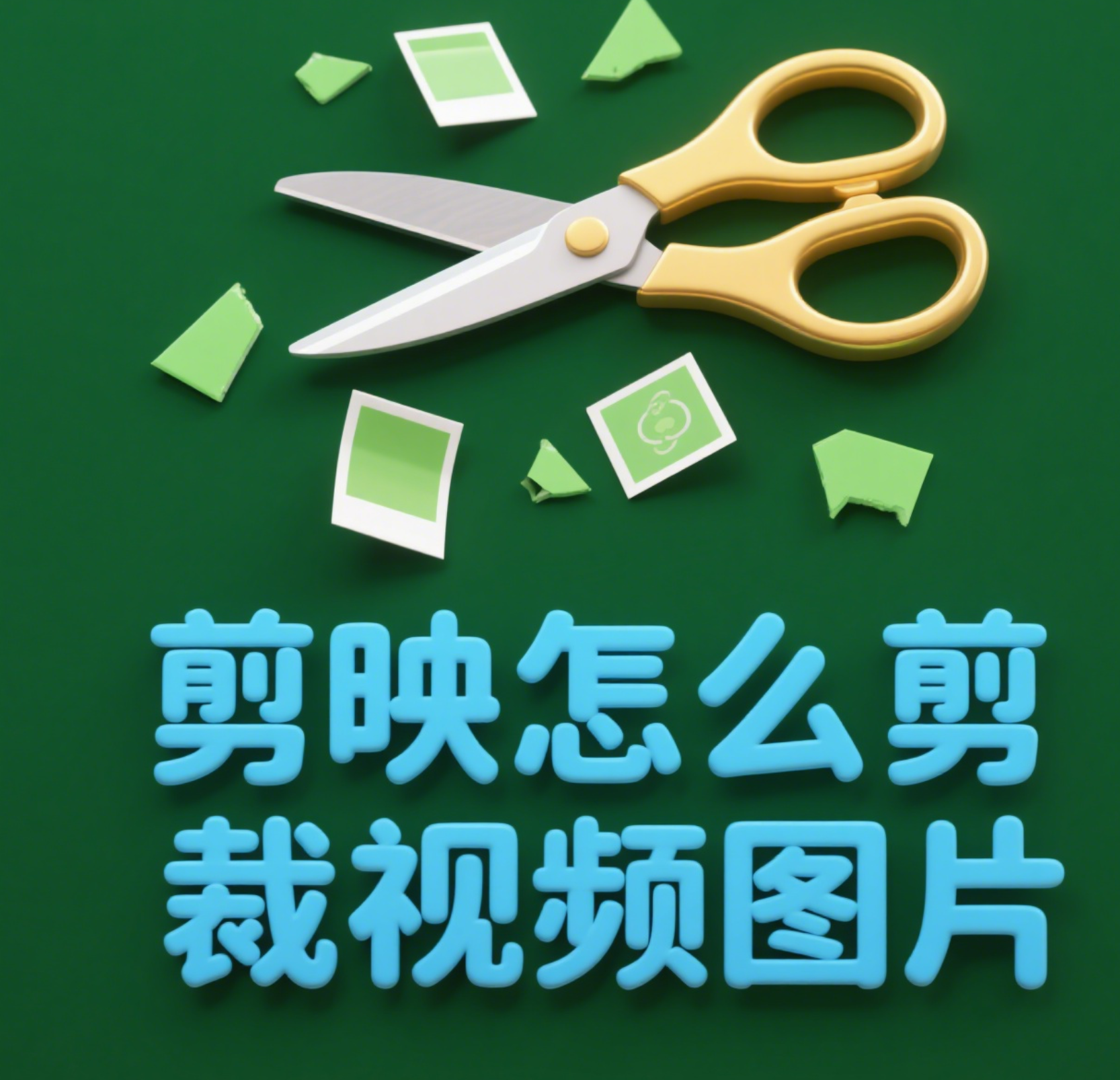 剪映怎么剪裁视频图片?4 步搞定基础操作,附 3 个进阶技巧!