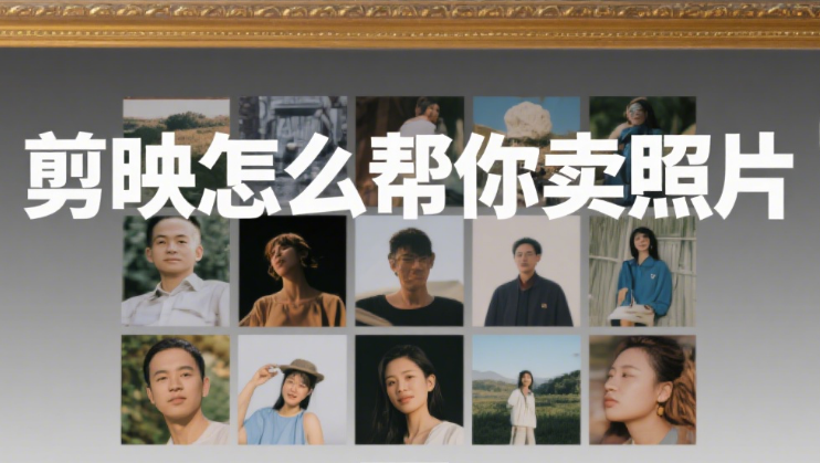 剪映怎么帮你卖照片?4步制作吸睛展示视频+3个成交技巧,提升转化率