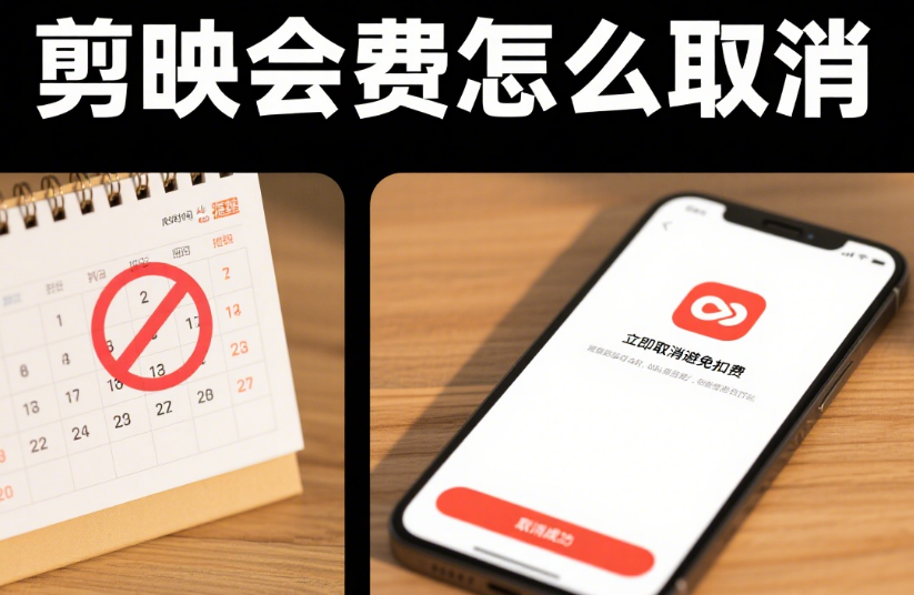剪映会费怎么取消?3步快速取消自动续费+退费查询技巧,避免被扣费