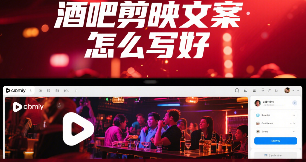 剪映酒吧视频文案怎么写？5类爆款模板+3个黄金技巧，新手也能出片