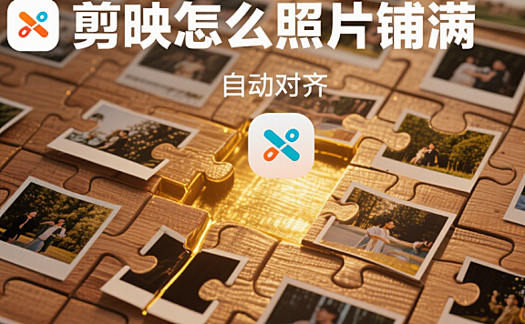 剪映怎么让照片铺满屏幕?3步基础操作+4种比例适配技巧,不留黑边不变形