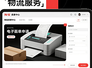 淘宝店铺电子面单申请全攻略,轻松发货不是梦!