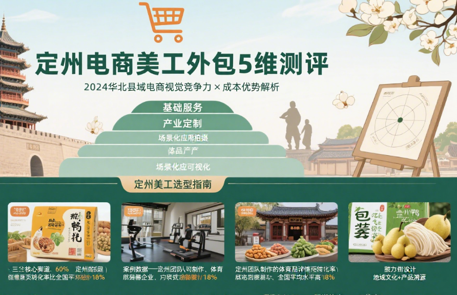 定州电商美工外包怎么样?3类团队实测+4步合作指南,本地卖家必看