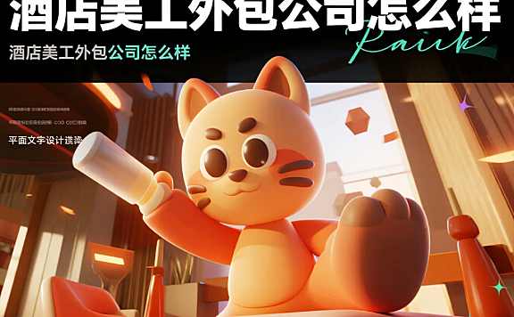 酒店美工外包公司怎么样？3类团队测评+4个避坑点，宣传效果提升50%