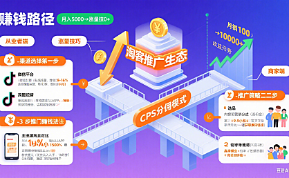 淘客推广怎么赚钱 / 涨销量?从业者 3 步入门 + 商家 4 个合作技巧,避坑指南