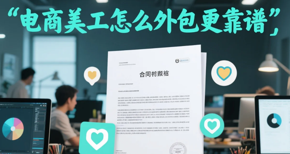 电商美工怎么外包更靠谱?3类需求匹配+5步避坑流程,少花30%成本