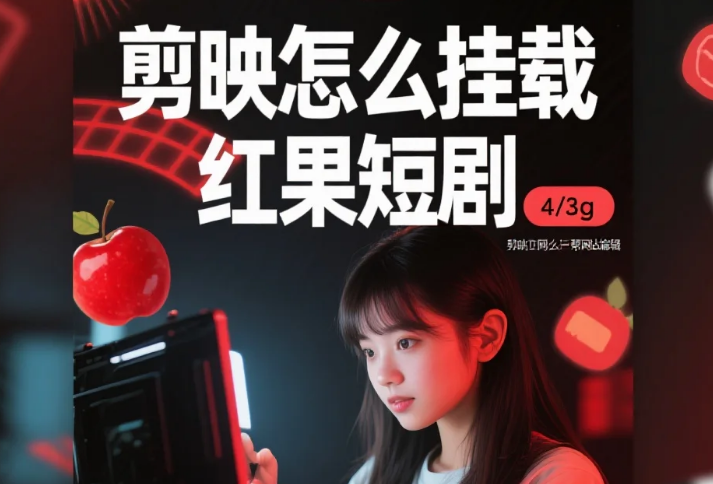 剪映怎么挂载红果短剧?3步挂载+4个避坑技巧,新手也能赚分成