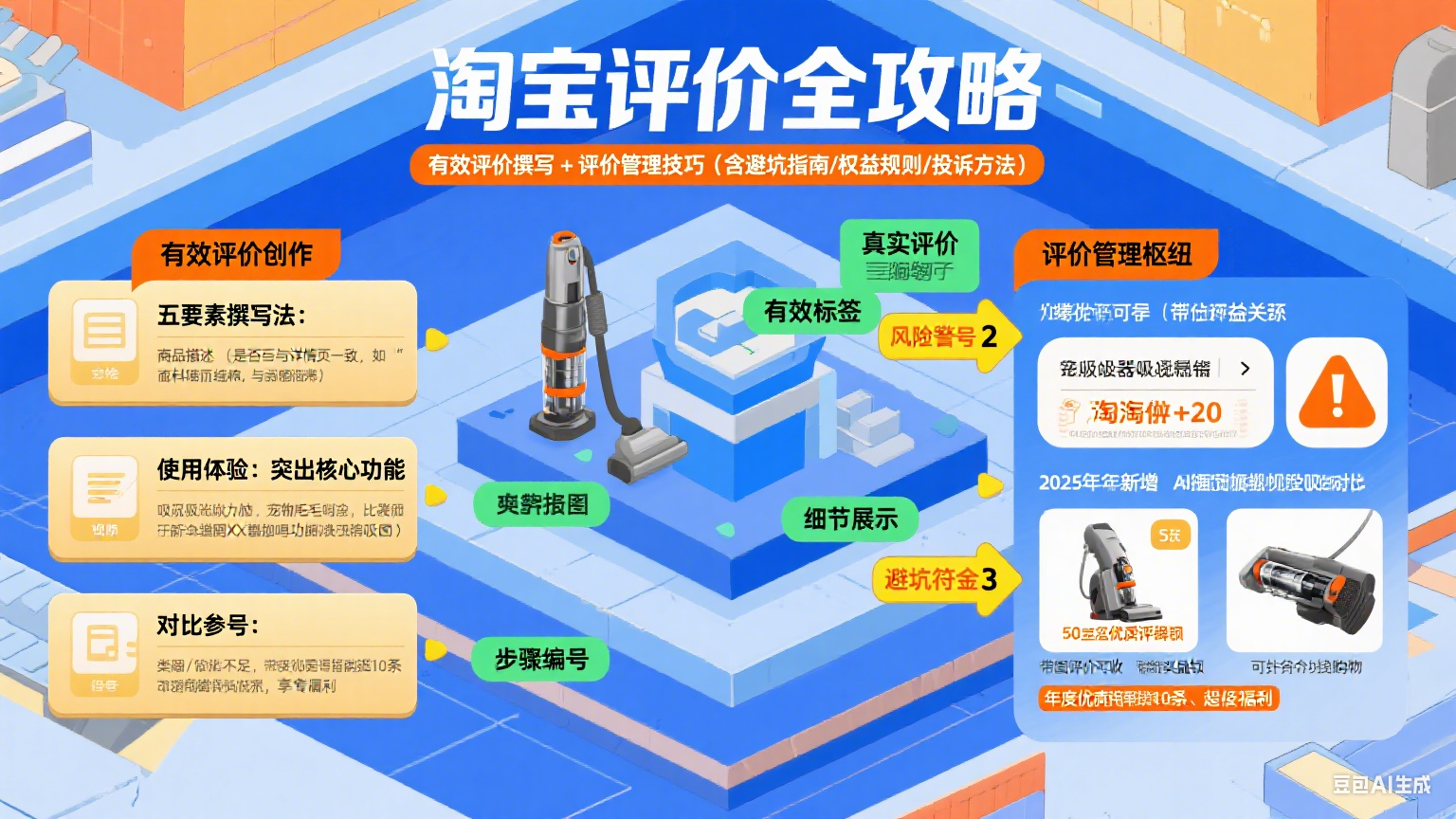 淘宝怎么评价?写有效评价 + 管理评价全攻略(避坑版)