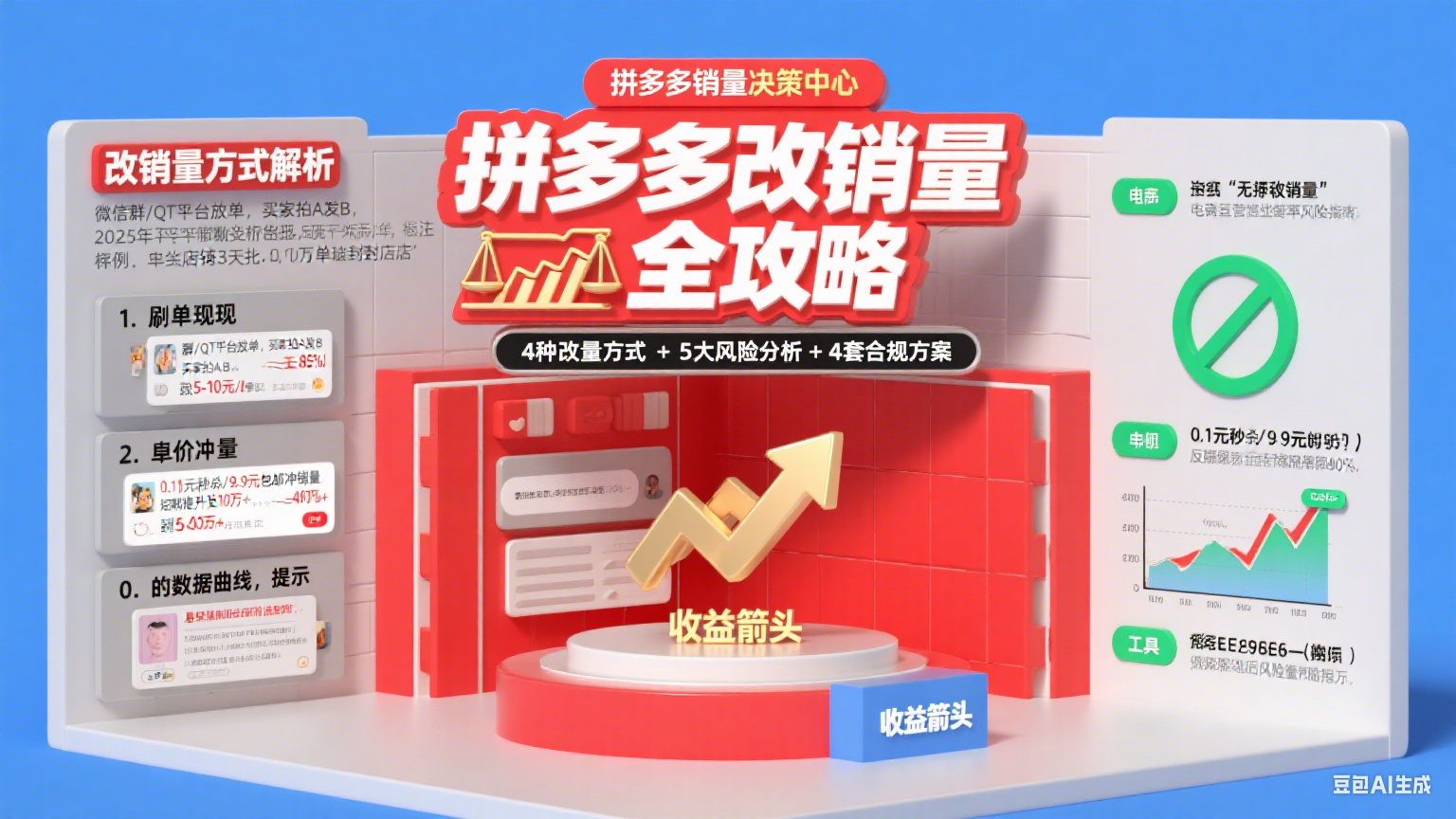 拼多多改销量靠谱吗?常见方式 + 风险分析 + 合规提升攻略
