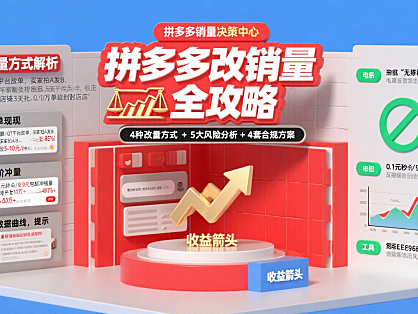 拼多多改销量靠谱吗？常见方式 + 风险分析 + 合规提升攻略