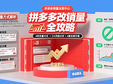拼多多改销量靠谱吗?常见方式 + 风险分析 + 合规提升攻略