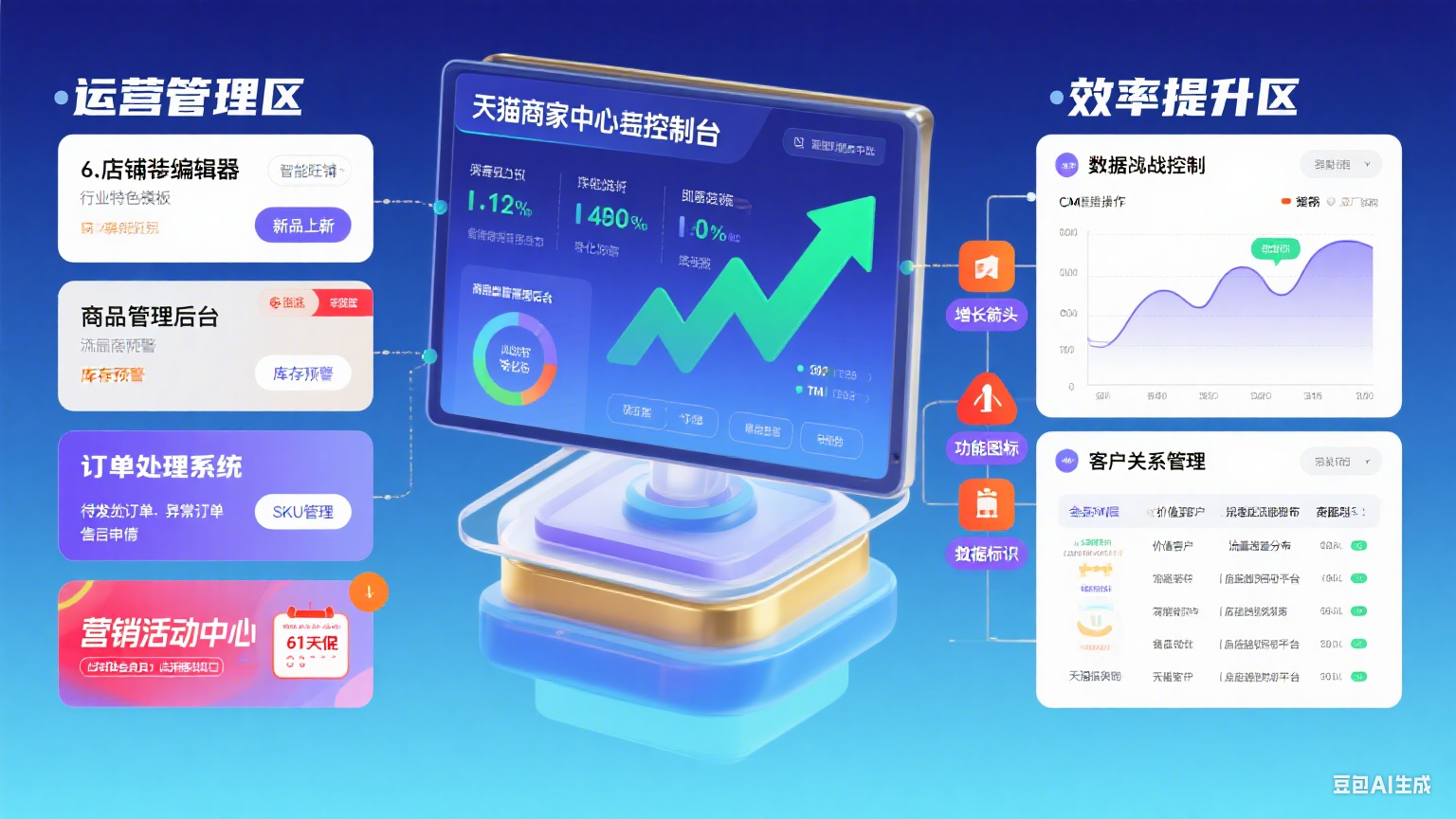 天猫商家中心怎么用?卖家运营管理 + 效率提升指南