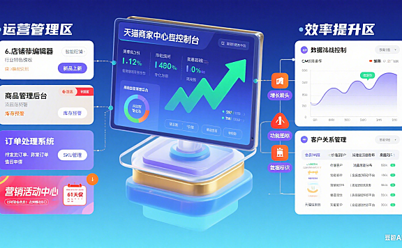 天猫商家中心怎么用?卖家运营管理 + 效率提升指南