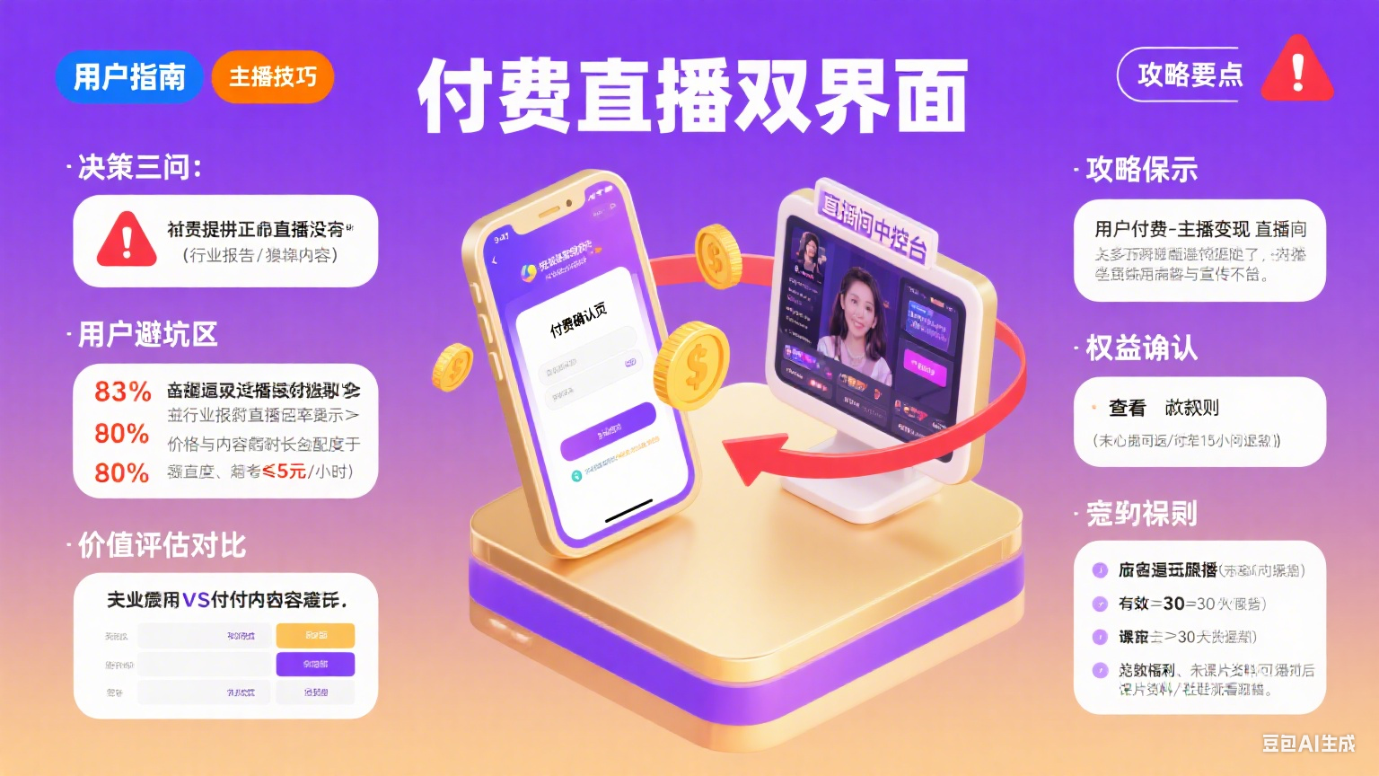 付费直播间怎么玩?用户避坑 + 主播运营全攻略