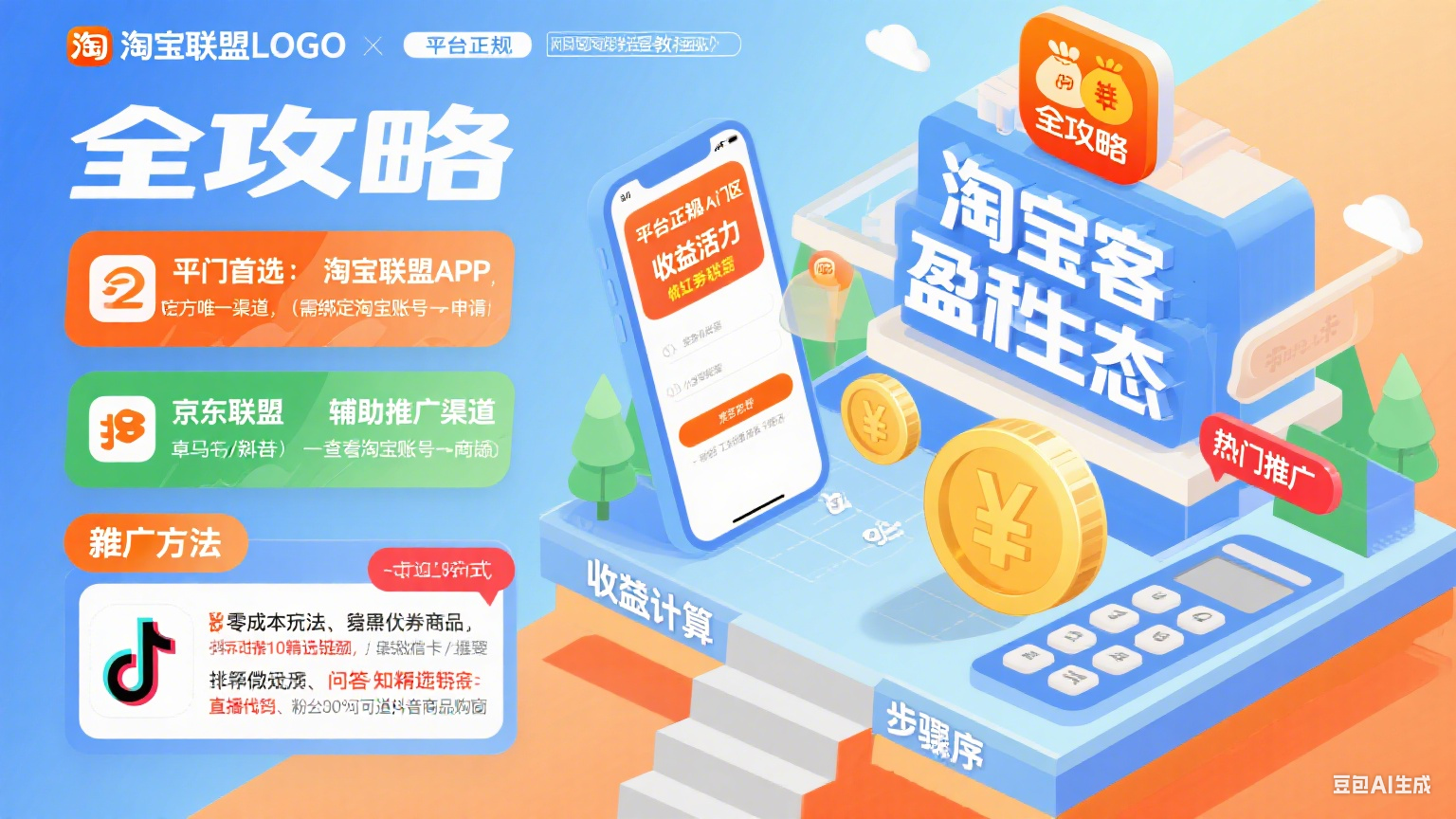 淘宝客推广能赚钱吗?普通人入门 + 商家合作全攻略