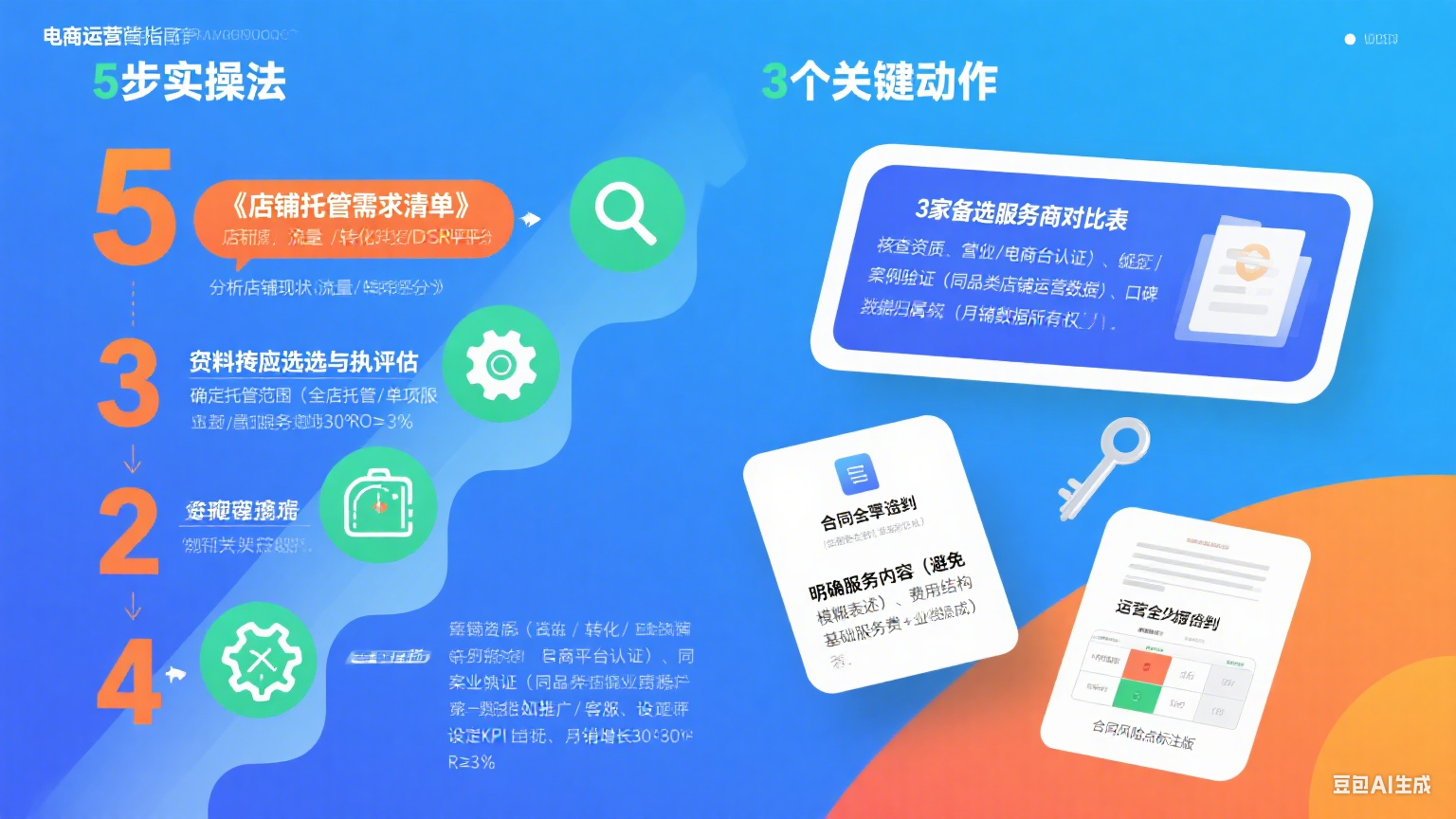 开网店托管怎么操作?5 步实操法 + 3 个关键动作