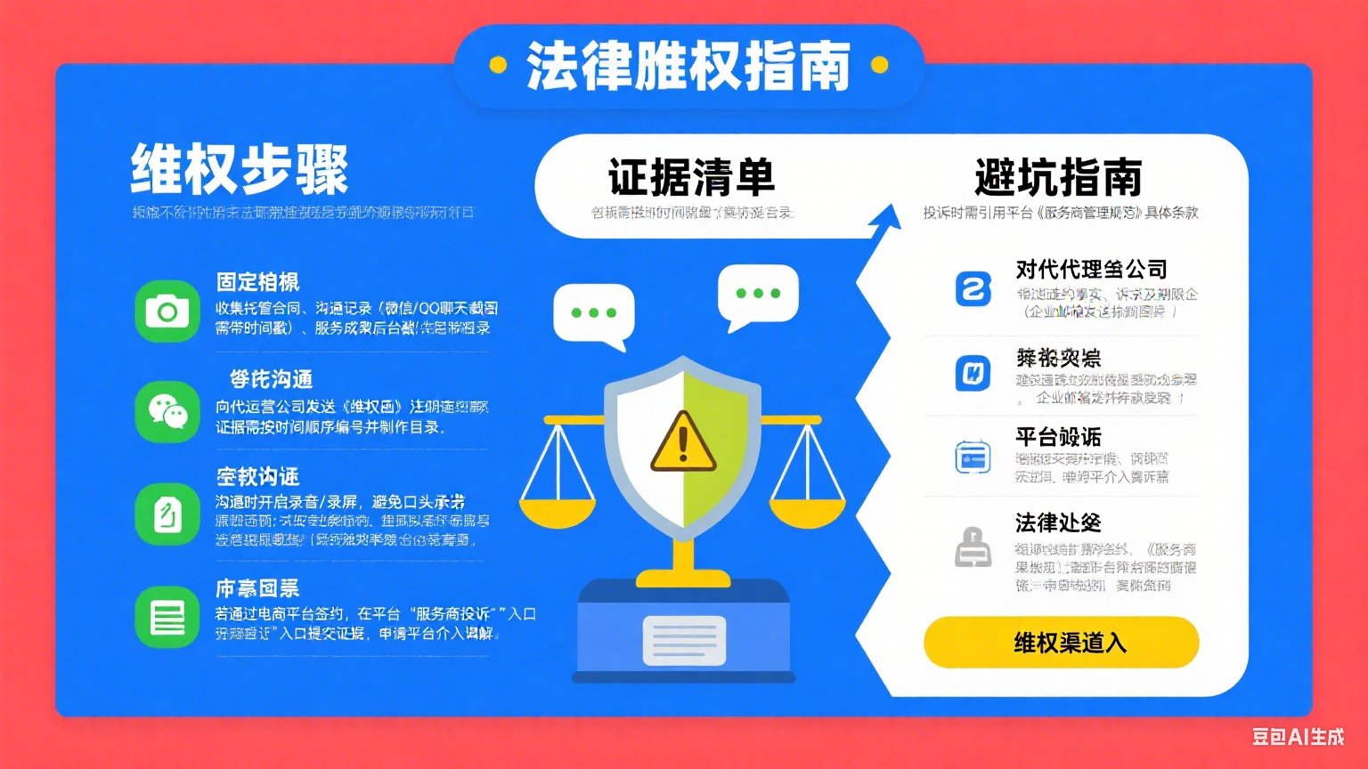 网店托管代运营怎么维权?证据 + 步骤 + 避坑
