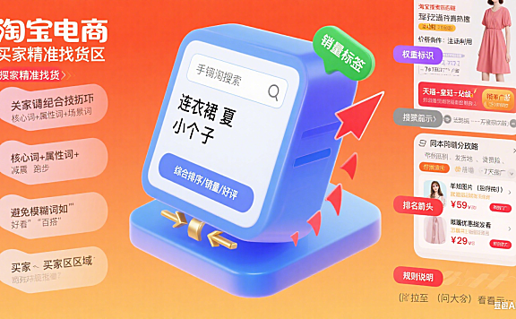 手淘搜索怎么玩？买家精准找货 + 卖家流量突围全攻略