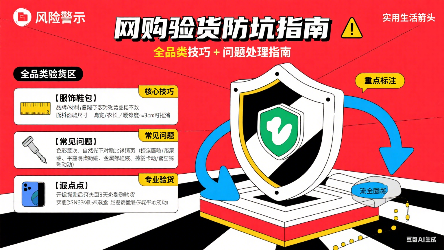 网购验货怎么验才不踩坑?全品类技巧 + 问题处理指南