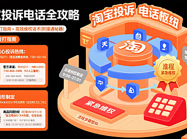 淘宝投诉电话怎么打？分场景 + 高效维权全攻略