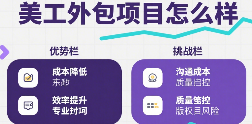 美工外包项目怎么样啊?3 大核心优势 + 4 类潜在问题 + 适配指南