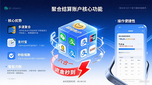 微信支付的聚合结算账户说明，资金秒到，一账搞定！