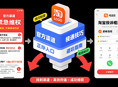 淘宝投诉电话怎么打？官方渠道 + 高接通技巧 + 避坑指南