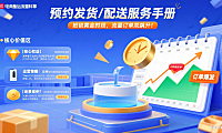 预约发货/配送商家服务手册——抢锁黄金时段,流量订单双飙升!