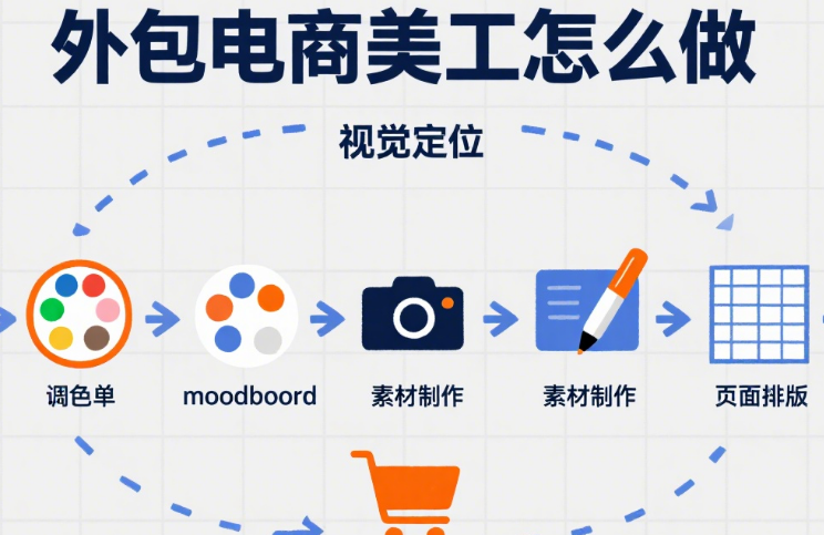 外包电商美工怎么做?5 步搭建服务体系 + 4 类客户对接技巧 + 长期运营策略