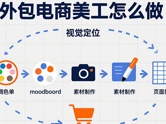 外包电商美工怎么做？5 步搭建服务体系 + 4 类客户对接技巧 + 长期运营策略