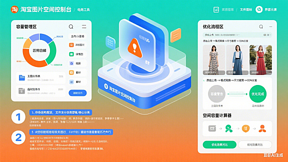 淘宝图片空间怎么用？卖家容量管理 + 优化指南