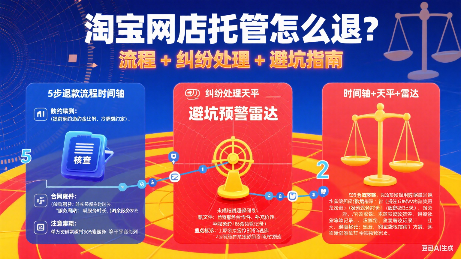 淘宝网店托管怎么退?流程 + 纠纷处理 + 避坑指南