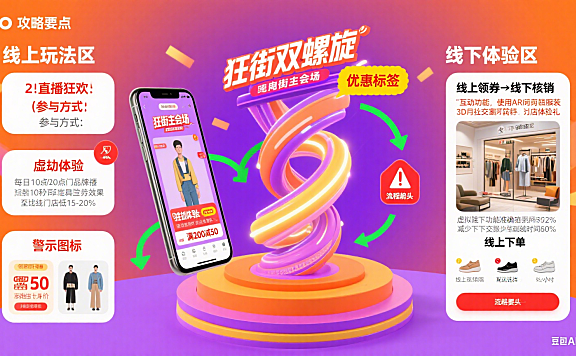 电商里的 “狂街” 怎么玩?线上线下联动攻略 + 避坑指南