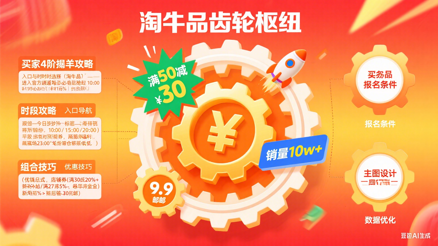 淘宝淘牛品怎么玩?买家薅羊毛 + 卖家引流指南