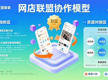 好店铺网店联盟怎么玩?卖家互助涨粉 + 资源对接指南