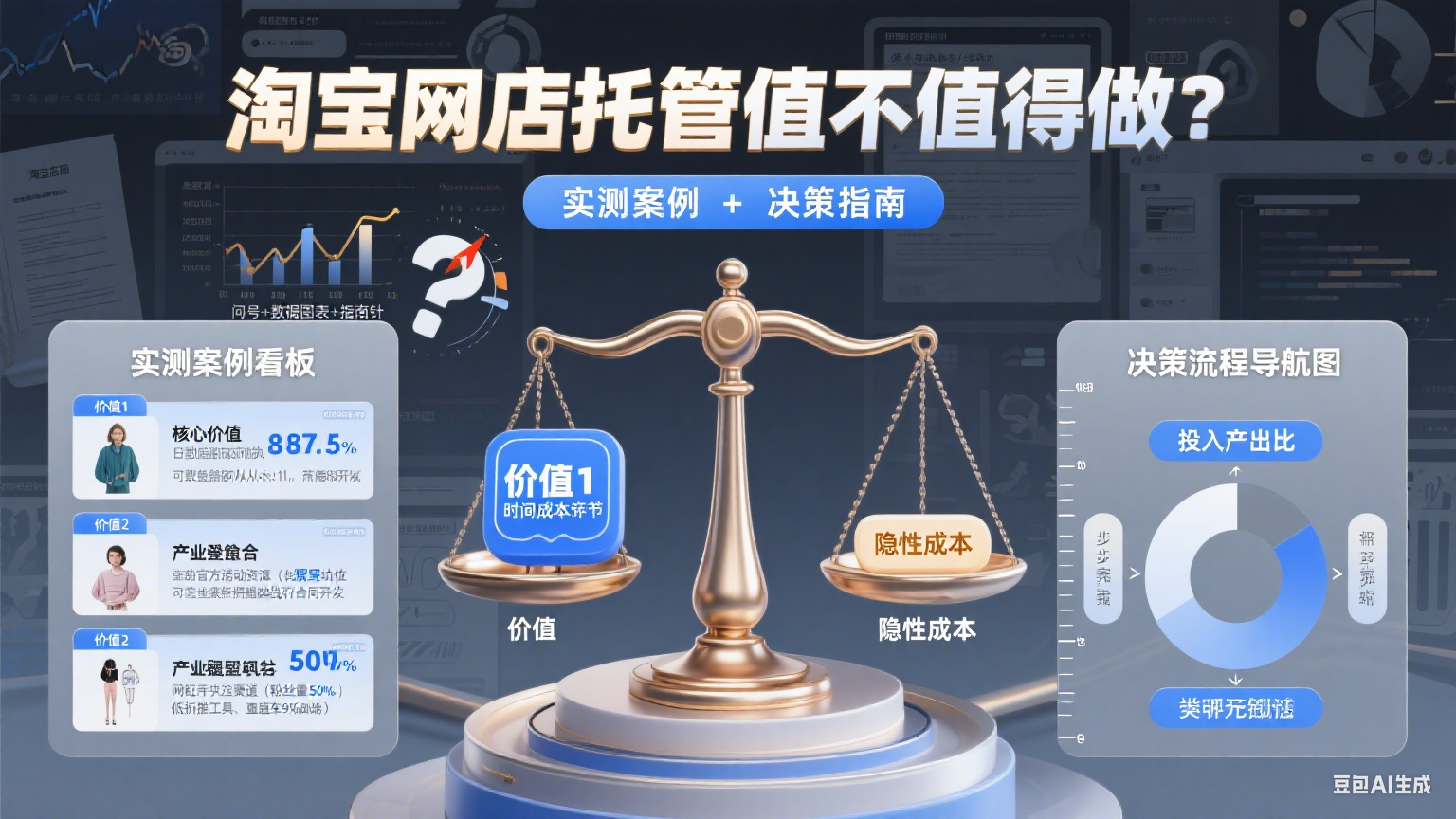 淘宝网店托管值不值得做?实测案例 + 决策指南