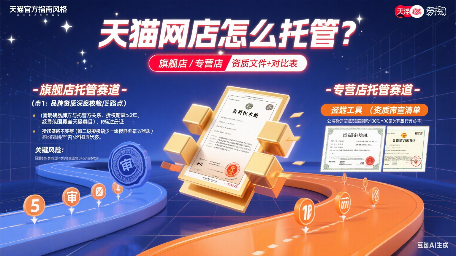 天猫网店怎么托管?旗舰店 / 专营店实操指南